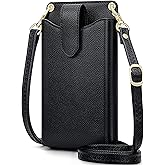 Peacocktion Small Crossbody Cell Phone Purse for Women, Lightweight Mini Small Crossbody Bags for Women with Card Slots