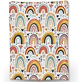 Ti Caldi Cute Rainbow Blanket, Soft Flannel Throw Blanket for Couch, Bed, Travel, Living Room & Home Decor, Lightweight Cozy Warm Fuzzy Colorful Blankets for Adults Kids Women Girls 60×50 in
