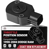 Throttle Position Sensor TPS, Replaces AP63427, 53031575, 53031575AH - Fits Dodge Ram 2500, 3500 1998-2004 - 5.9L Cummins Engine 98, 99, 01, 00, 02, 03, 04 Accelerator Pedal Position Sensor APPS