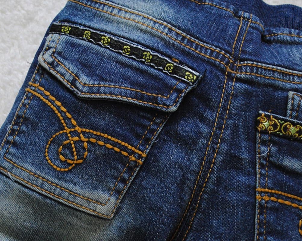 3785 Baby Jeans Trousers Casual Pants Baby Girls Denim Pants not Fade: Clothing