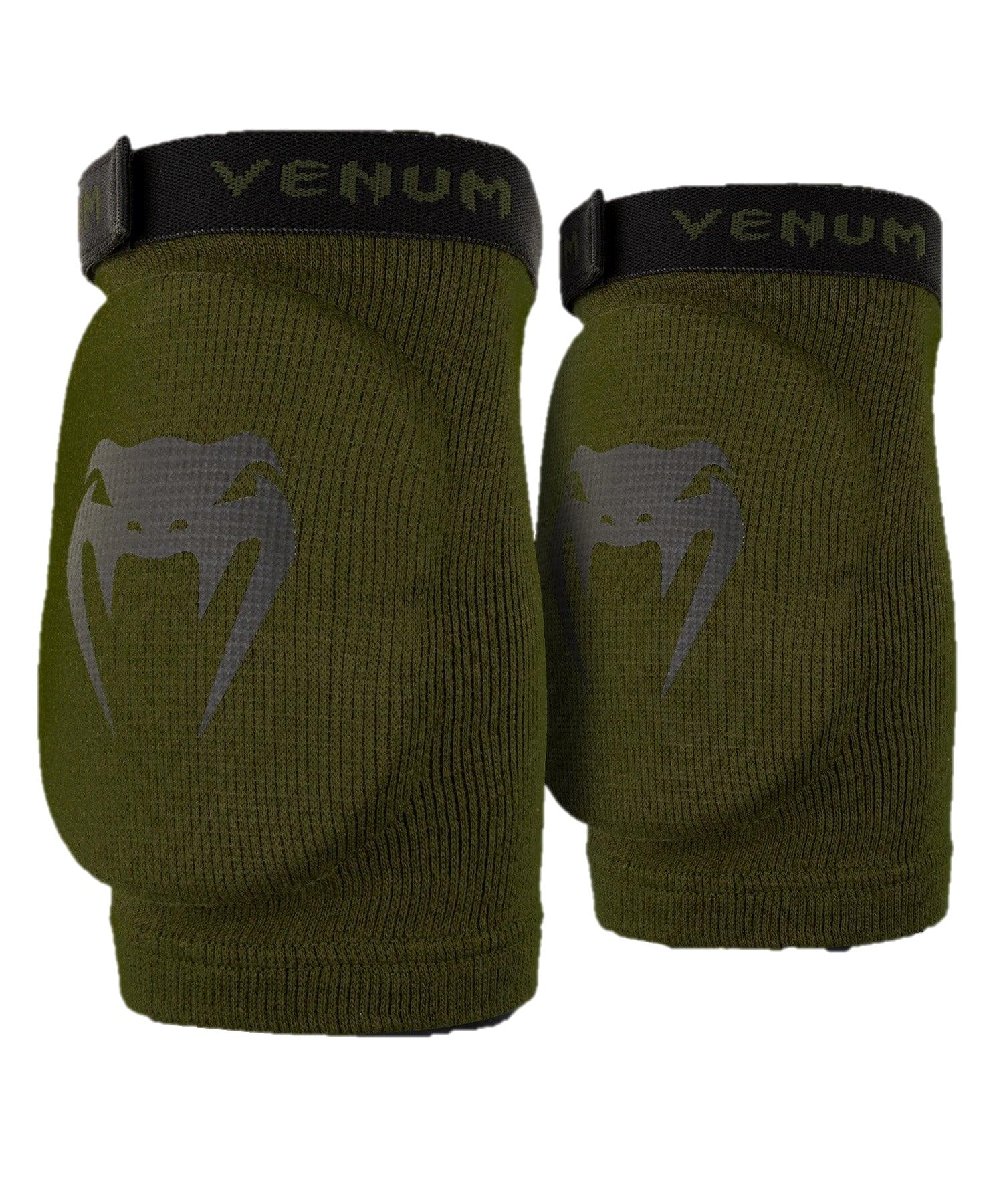 Venum Kontact Elbow Protectors - Khaki/Black - L