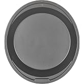 GoodCook Everyday Pie Pan Scratch-Resistant Nonstick Heavy Duty Steel Construction with Wide Rim, 9-Inch, Gray