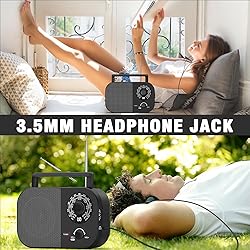 Portable AM FM Shortwave Radio with Long Range