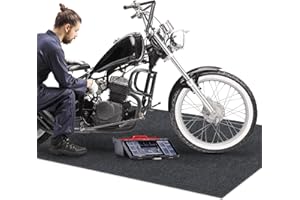 LUX XD Garage Floor Mat Contains Liquid Protects Floor Premium Absorbent Oil Pad, Durable Reusable Easy to Clean Parking Mat, 36 x 59 Inches