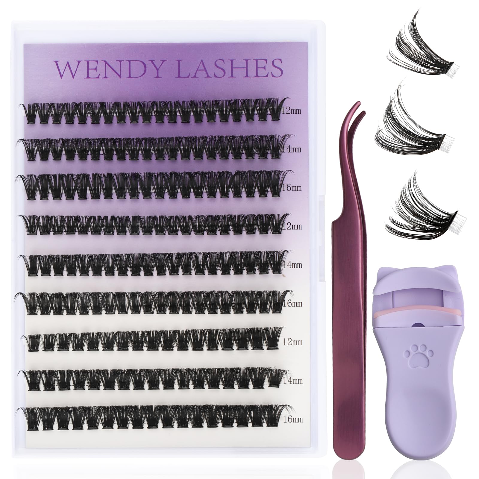 Self Adhesive Eyelashes Press On Lash Clusters