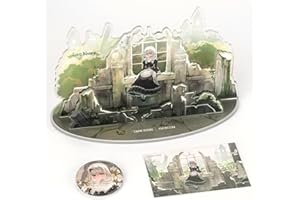 TANCHJIM Origin Asano Tanch Limited Version Lost Manor Accessory - Stand Figure + Badge + Postcard - Gift Set