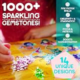 Blue Squid Summer Diamond Art Kit for Kids 5D Gem Craft Gift Set view 6