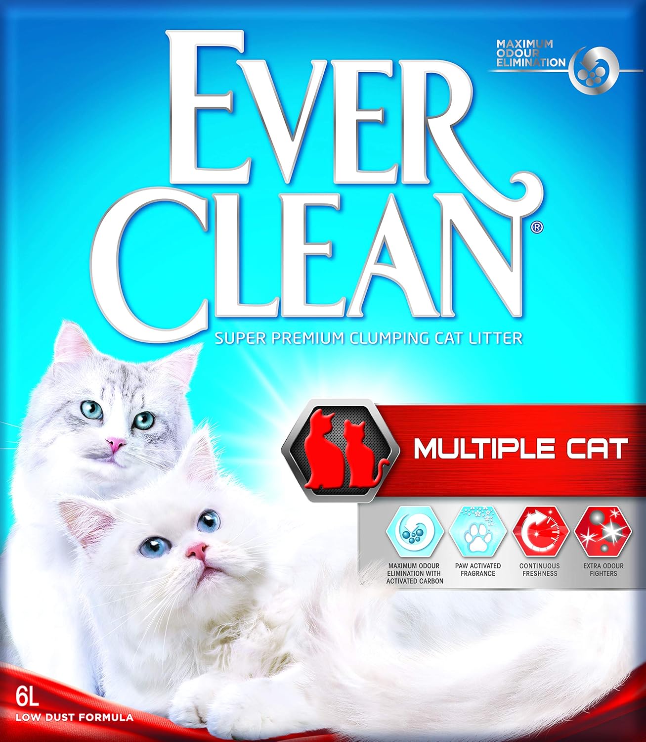 Ever Clean Multiple Cat Litter, 6 Litre BigaMart