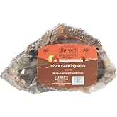 Fluker's Rock Bowl, Food &amp; Water Dish for Hermit Crabs, Small 4"
