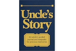 COCO & LAN Uncle's Story Journal: A Meaningful Keepsake for Uncle to Share His Life Journey and Memories, Book Includes 250+ Prompt Questions, Sentimental Gifts Idea for Father's Day, Birthday, Christmas