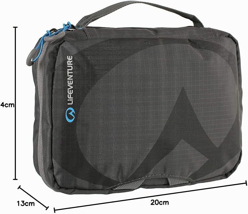 Bolsa de higiene para homens e mulheres, impermeável, para viagens, com espelho e vários bolsos