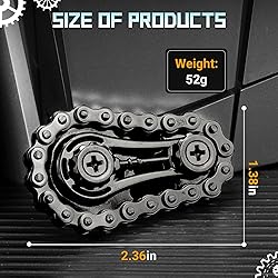Cool Sprockets Fidget Bike Chain Hand Roller for
