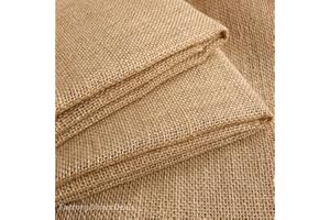 VERDYOL Burlap Fabric 45" x30' | Versatile Burlap Fabric Roll for Plant Cover | Burlap Placemats, Tree Wrap, Sackcloth Projects | Premium Burlap Material and Jute Fabric|Burlap Runner