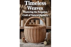 Timeless Weaves: Mastering the Forgotten Craft of Natural Basketry: A Step-by-Step Guide to Creating Beautiful Handmade Baske