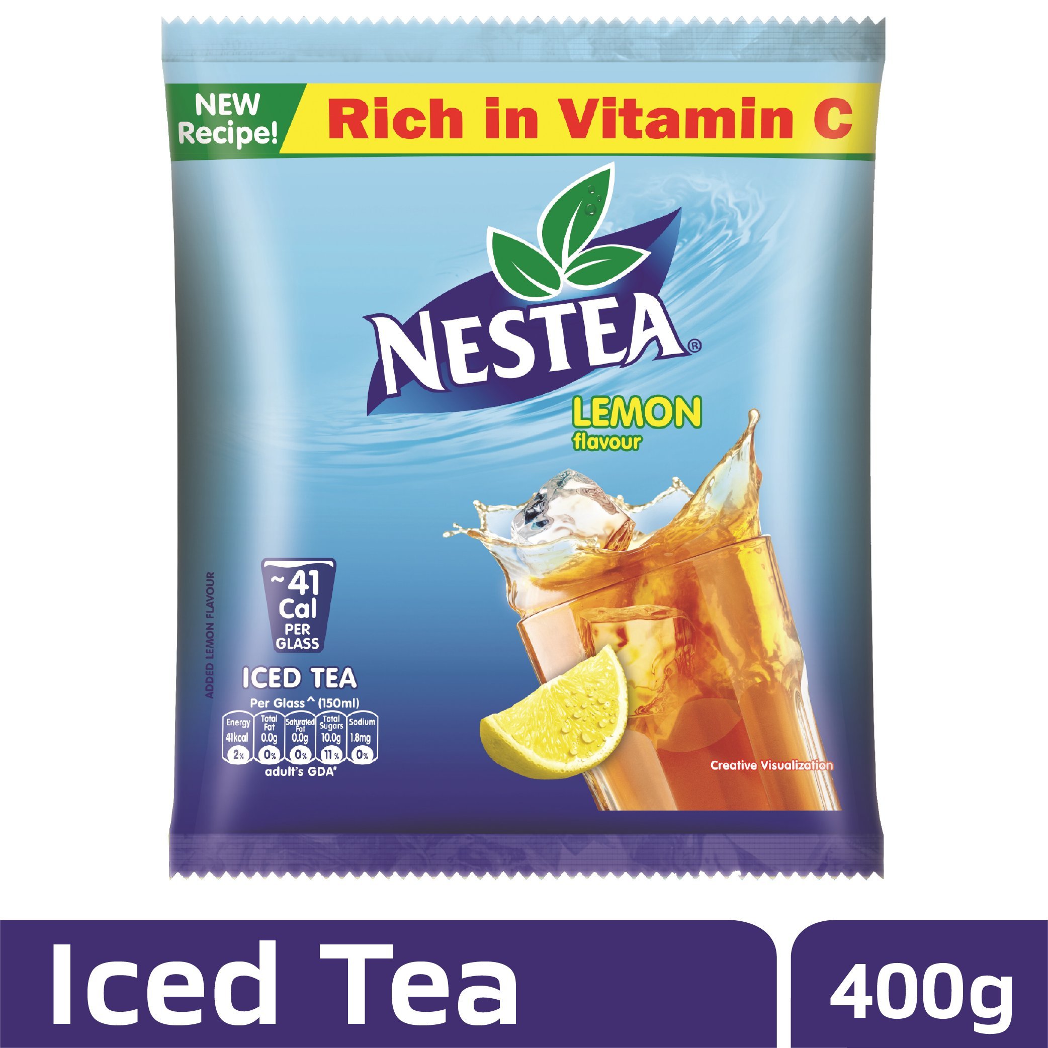 NESTEA Instant Lemon Iced Tea, 400g Pouch Buy Online in UAE. nestea