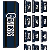 Manly Gold&trade; Best Bible Tabs for Men &ndash; Soul Nourishing Book Summaries &ndash; 66 Peel-and-Stick Large Print Laminated Bible Book Tabs | Bible Study Supplies, Mens Bible Tabs Blue, the Shepherd of Life