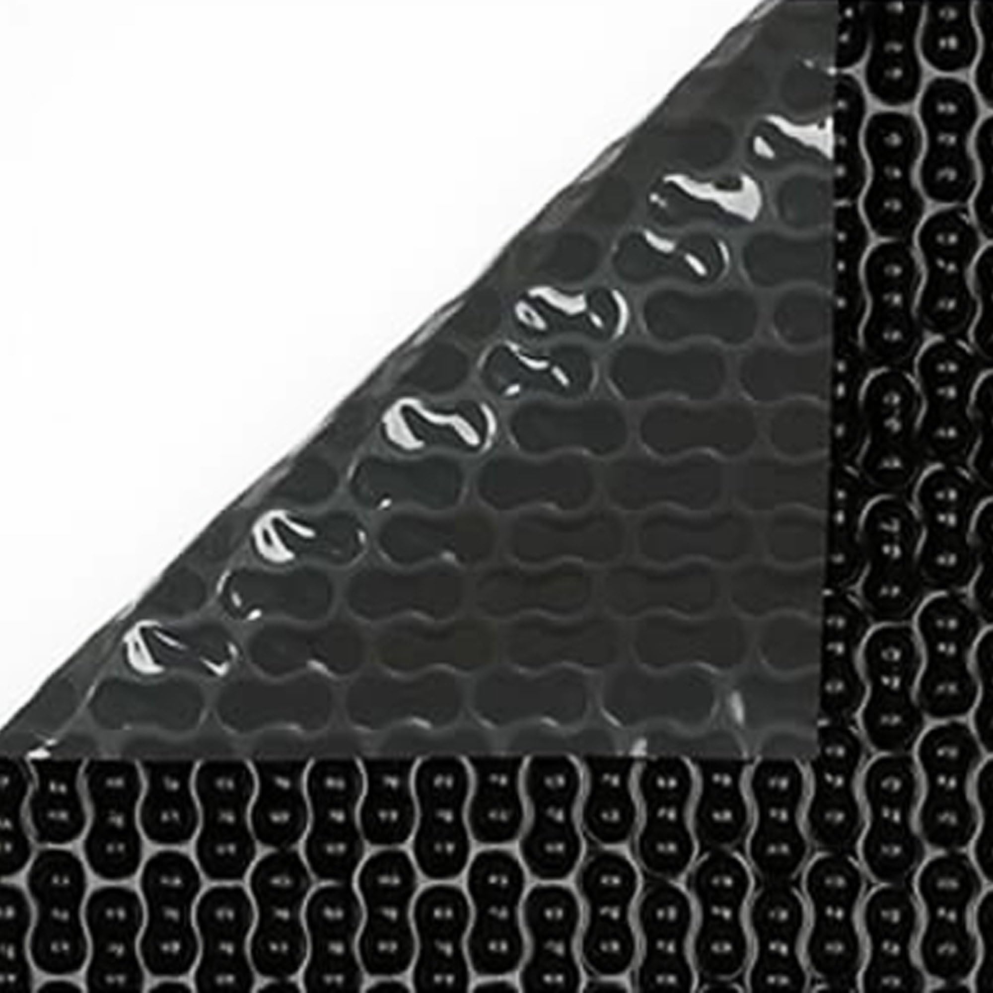 18ft Round Geo-Bubble Black 400 Micron Swimming Pool Cover Solar Heat Retention British Made