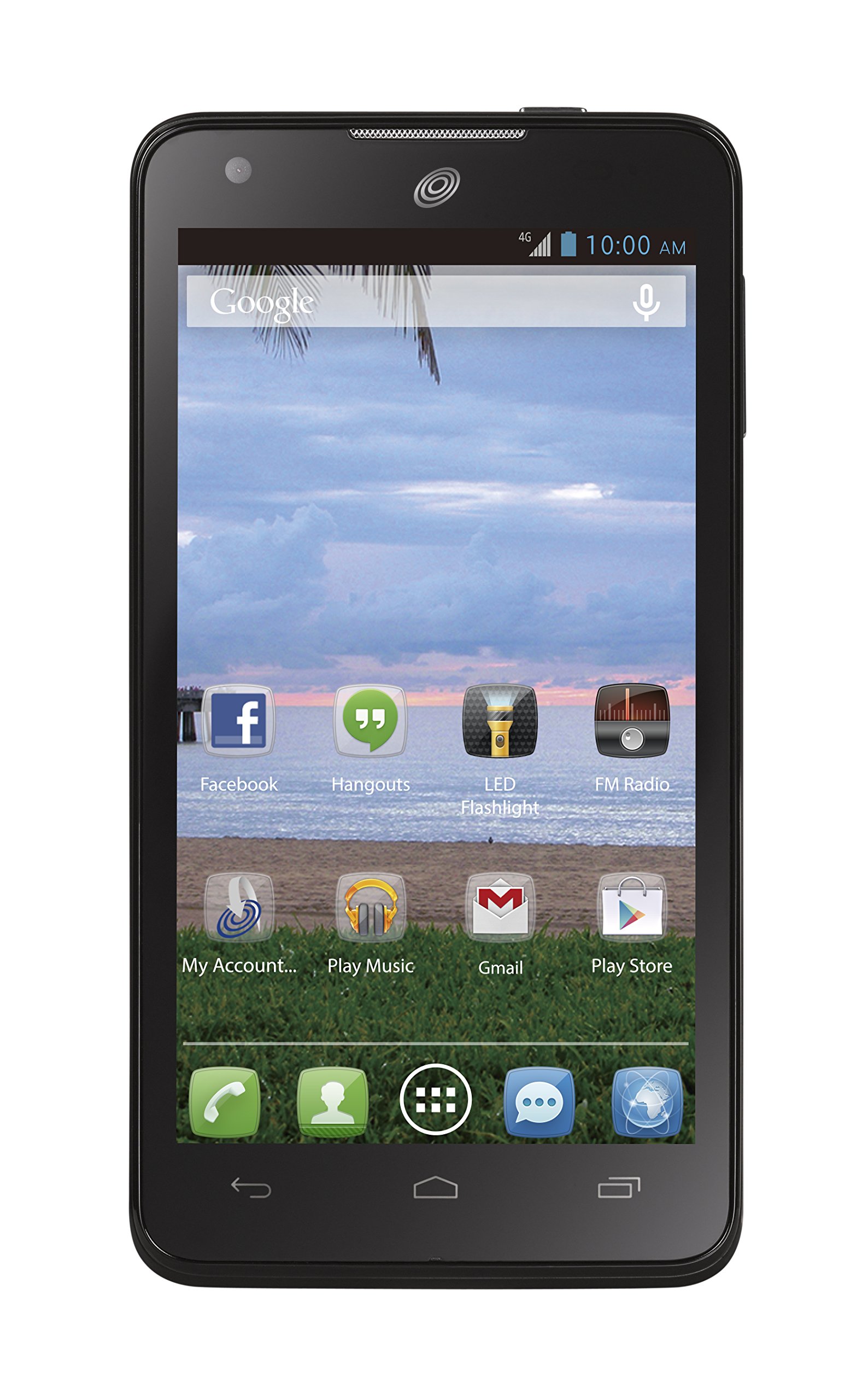 Alcatel Onetouch Sonic Lte 4.6" Android Prepaid Phone With Triple Minutes (Tr.. 13 813kdSnJ9NL