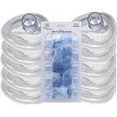 Pack of 10 Training CPR Rescue Masks, Adult with Valves MCR Medical MCRTM-A, Clear