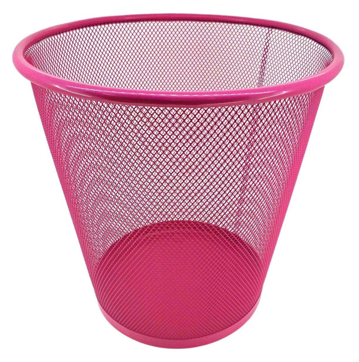 PAMEX Metal Bin, Pink, 25 x 25 x 26 cm