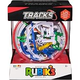 Rubik's Cube Tracks 125 3D Gravity Maze Brain Teaser &amp; Puzzle Game | 3D Gravity Maze with 125 Obstacles, Navigate the Ball Through the Track, Problem-Solving STEM Toy, Ages 8 &amp; Up