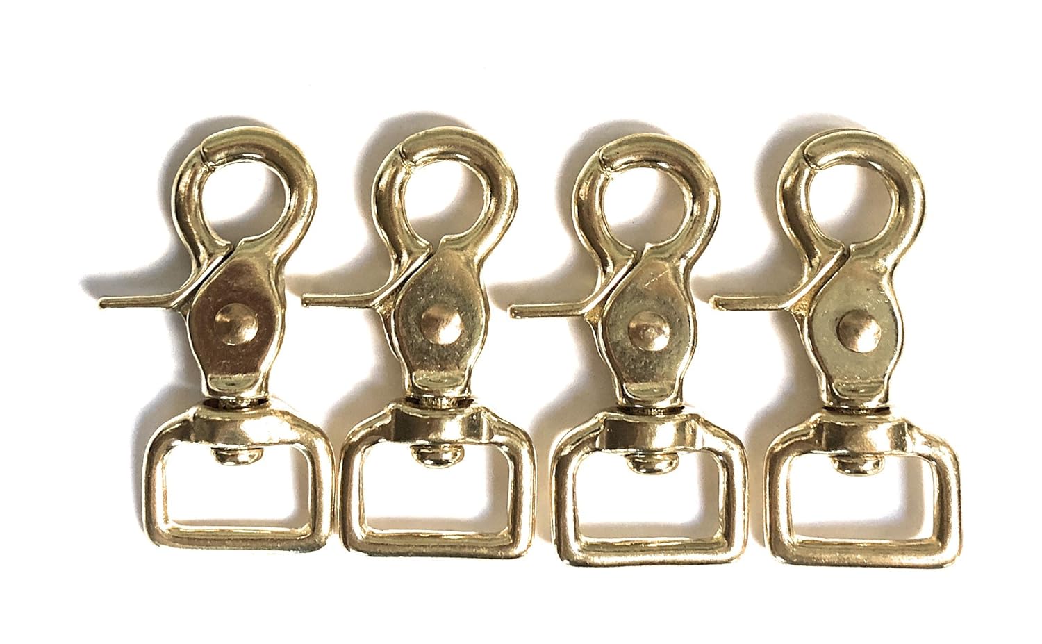 19 mm Viva Nature Set of 4 Trigger Snap Hook REINS Snap Square Loop