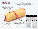 ProDec 10 Pack 4 inch Long Pile Woven Mini Paint Roller for Walls Ceilings view 3