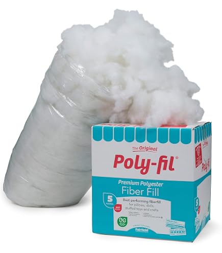 Amazon.com: MUHU Poly-Fil® Premium Polyester Fiber Fill by