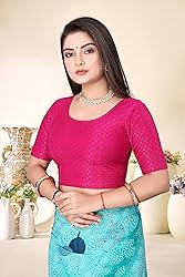 SEEANS Stretchable Cotton Fabric Readymade Blouse