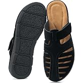 Diarilip Womens Clogs Mules Shoes: Comfortable Closed Toe 2026 Dressy Summer Flat Sandals Casual Slip On Fisherman Walking Sandal