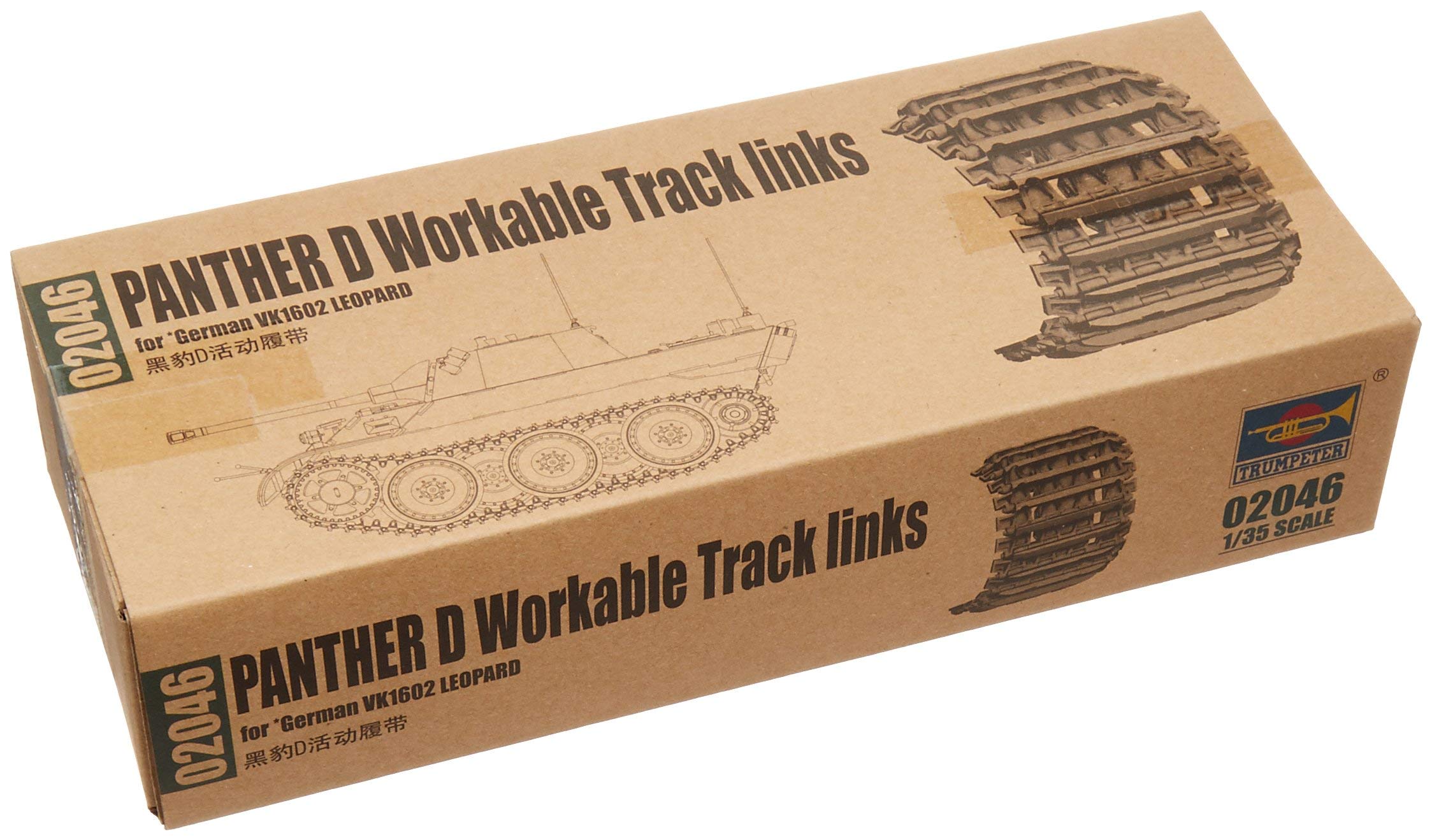 Trumpeter 1:35 - Panther D Workable Track Links