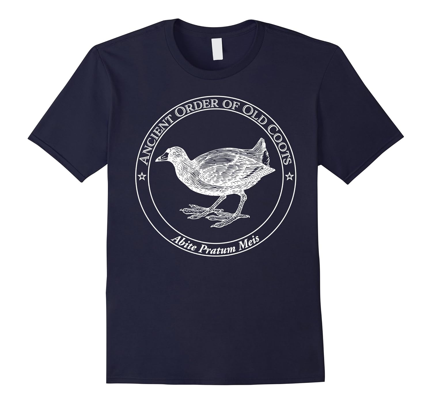 Ancient Order of Old Coots Birthday Gag Gift T Shirt-Rose