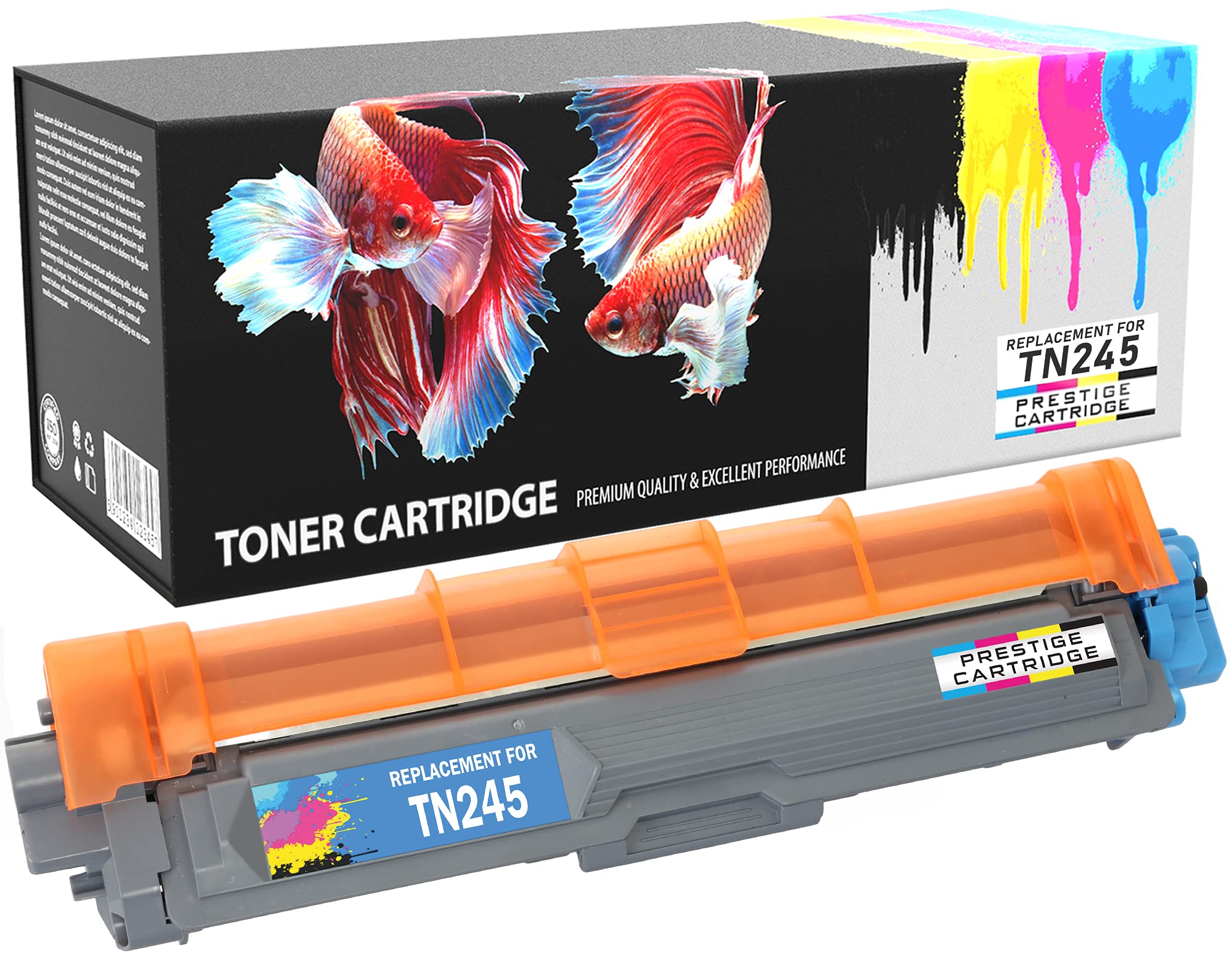 Prestige Cartridge TN-241/TN-245 Toner Cartridge for Brother HL-3140CW/HL-3150CDW/HL-3170CDW - Cyan — image 1