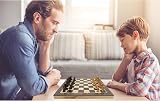Lexibook Chessman Giant Wood Pro Chess Set CGM1000 Magnetic Board view 4