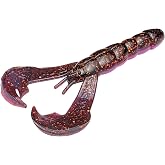Strike King Rage Craw Fishing Lure, Soft Plastic Craw