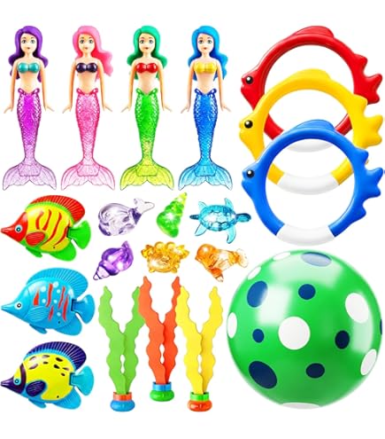 Amazon.com: Magical MERMAIDSDIVE Game, 6 Pack : Toys & Games