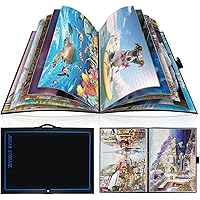 ALL4JIG Puzzle Storage Folder Keeper for Jigsaw Enthusiasts Puzzle Space-Saving Organizer Accessories for Adults Holds 20 Puz