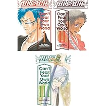 The Bleach: Can't Fear Your Own World Series 3 Manga Books Set