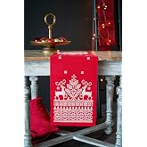 Vervaco Embroidery Christmas Embroidery Kits Cross Stitch Table Runner DIY Set, Tablecloth to Embroider with Image on Cotton and Embroidery Thread, 12 x 42 Inches, Sleigh