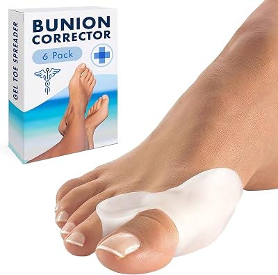 All Things Accessory Gel Bunion Corrector Toe Protectors 3 Pairs 6 pcs
