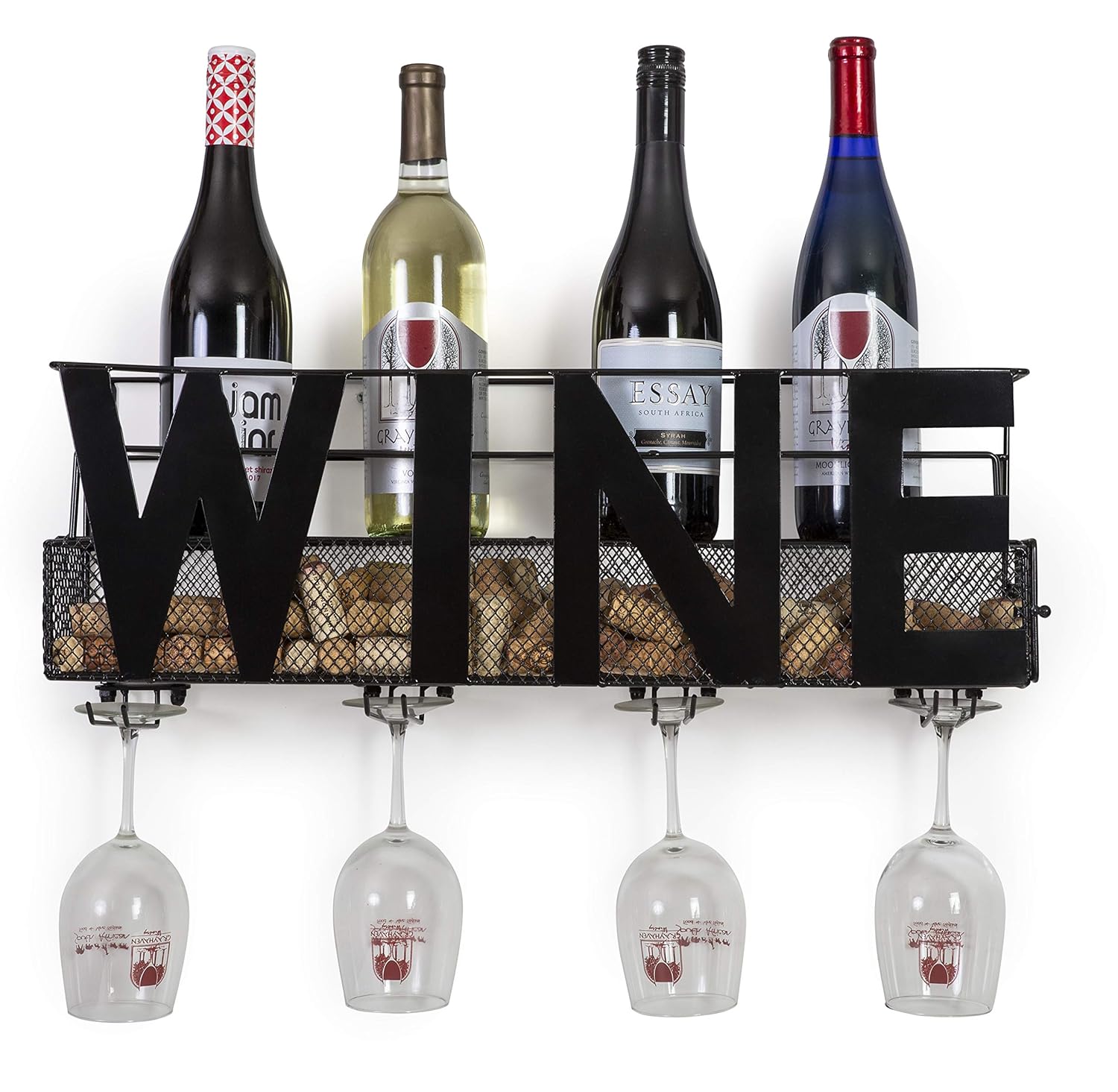 Best gold bar with glass holders for living room