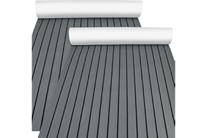 FAMIROSA EVA Foam Boat Flooring, Sea Deck Boats Flooring Decking Sheet, Non Slip Marine Vinyl Flooring, Self-Adhesive Pontoon