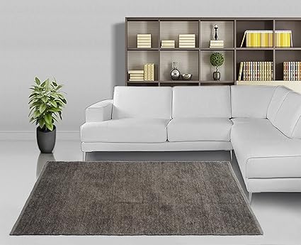 Glamkaart Grey Both Side Reversible Soft Feather Rug/Carpet 3x5 Feet - Vaisakhi Festive Sale