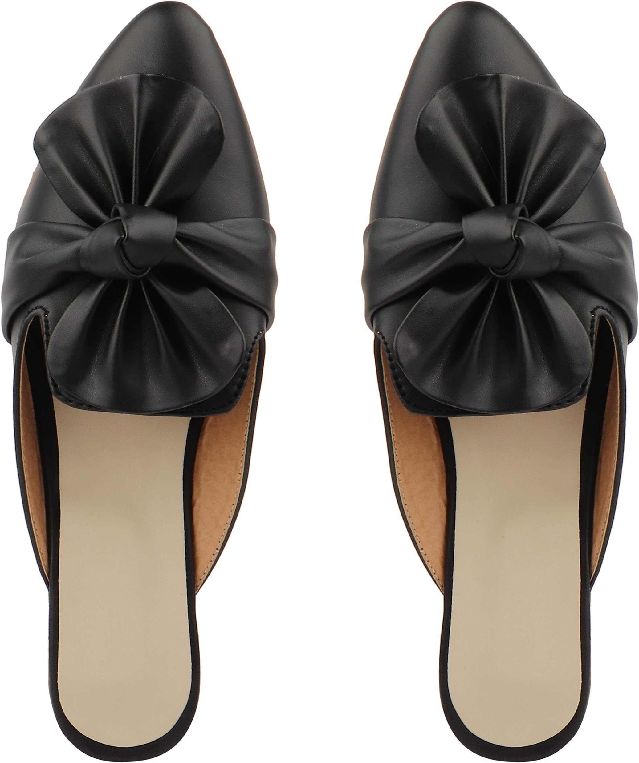 Do Bhai Women's Black Mules - 5 UK (38 EU)
