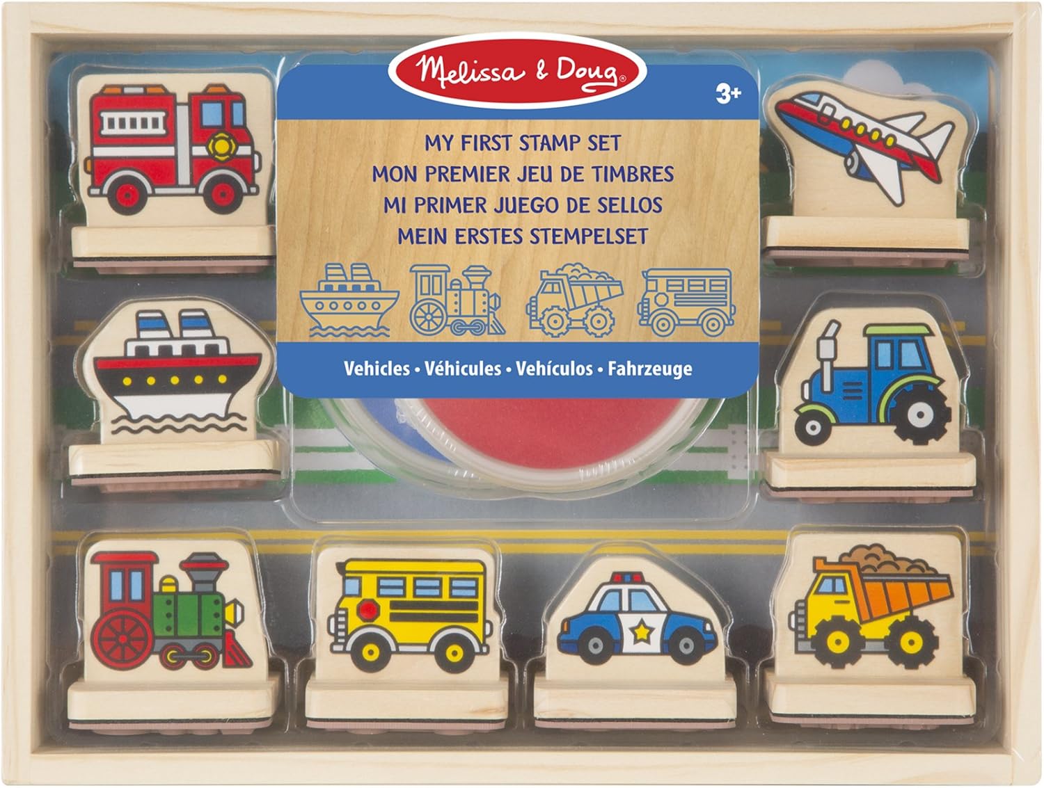 melissa and doug my first stamp set