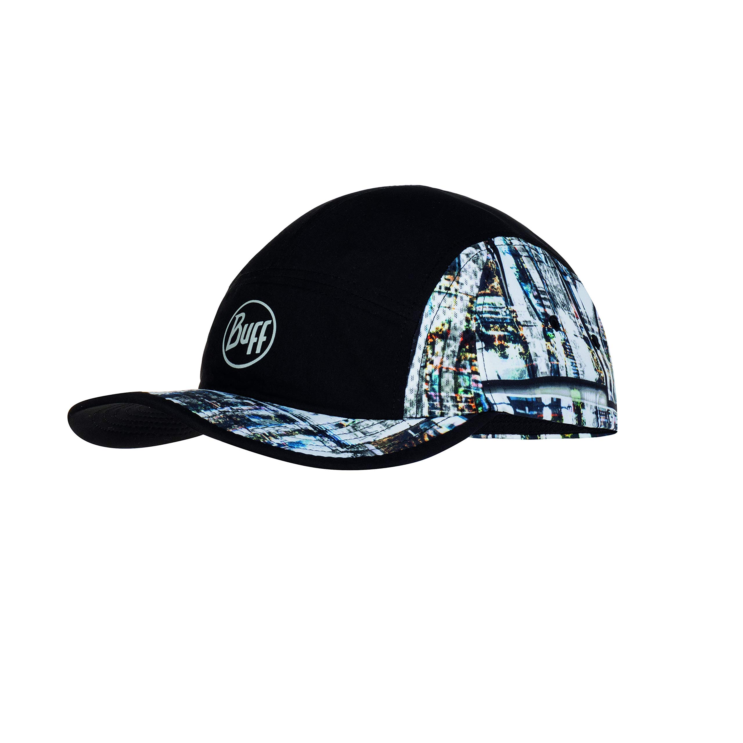 Buff Run Cap R-0-2-Multi Run Cap - Black, One Size