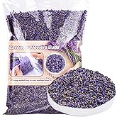 Sukh 3OZ Lavender Dried Lavender Buds Sachets for Drawers and Closets, Lavender Flowers Sachet Bags Fresh Scents, Dried Flowe