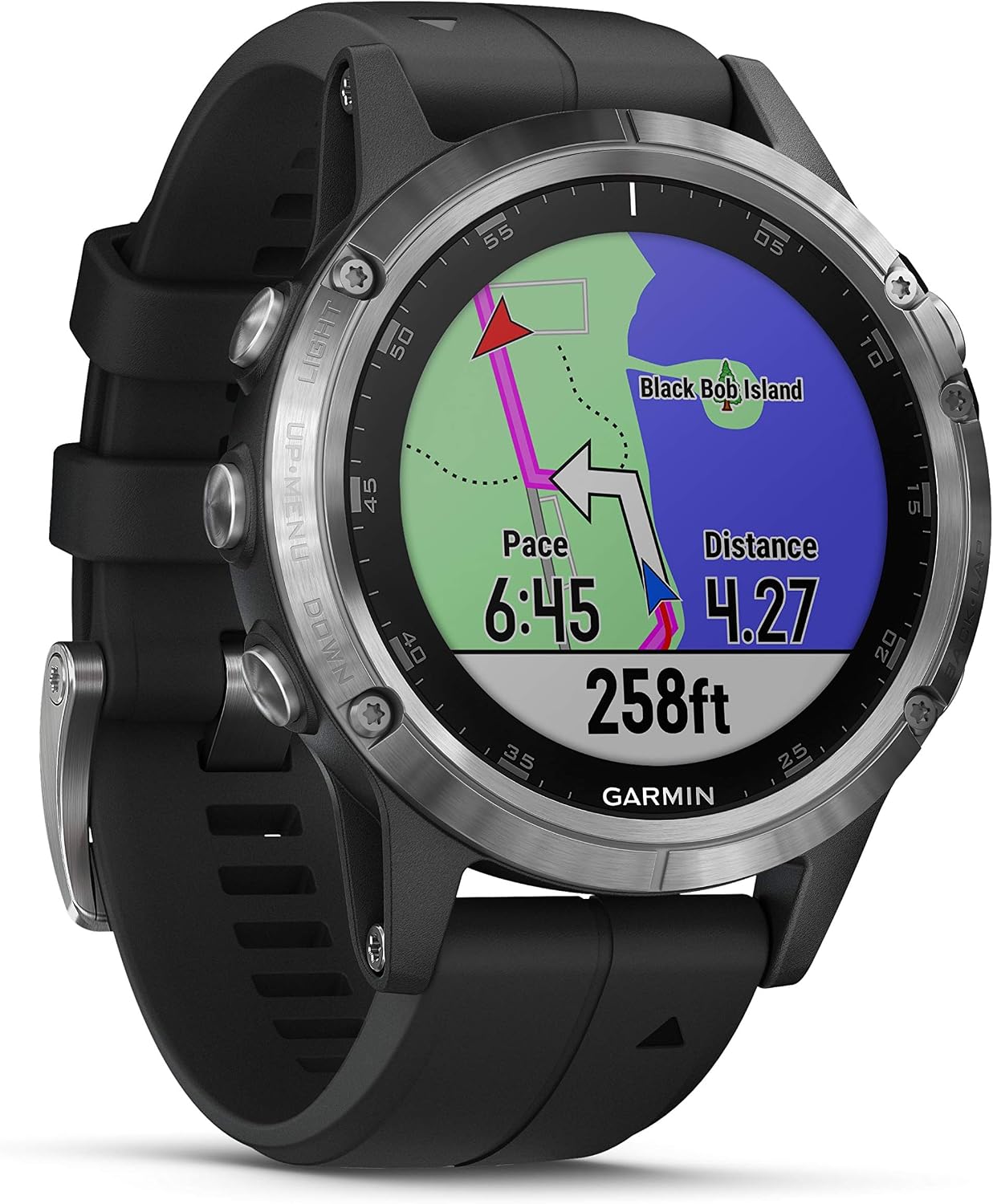 Dipos 2X Pellicola Protettiva Per Garmin Fenix 5 Plus (47mm) - Crystal Clear, Anti-graffio, Made In Germany