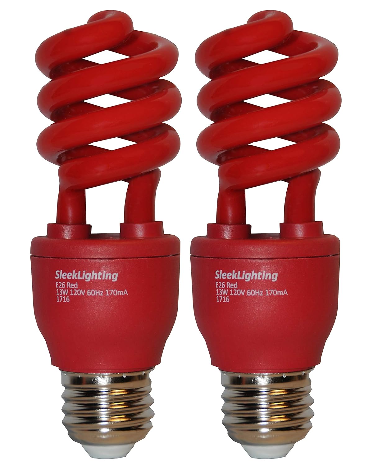SleekLighting 13 Watt Red Bug Light Bulbs for Outdoor – General Purpose