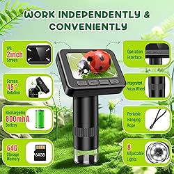 IMICHI Microscope for Kids 50X-1000X